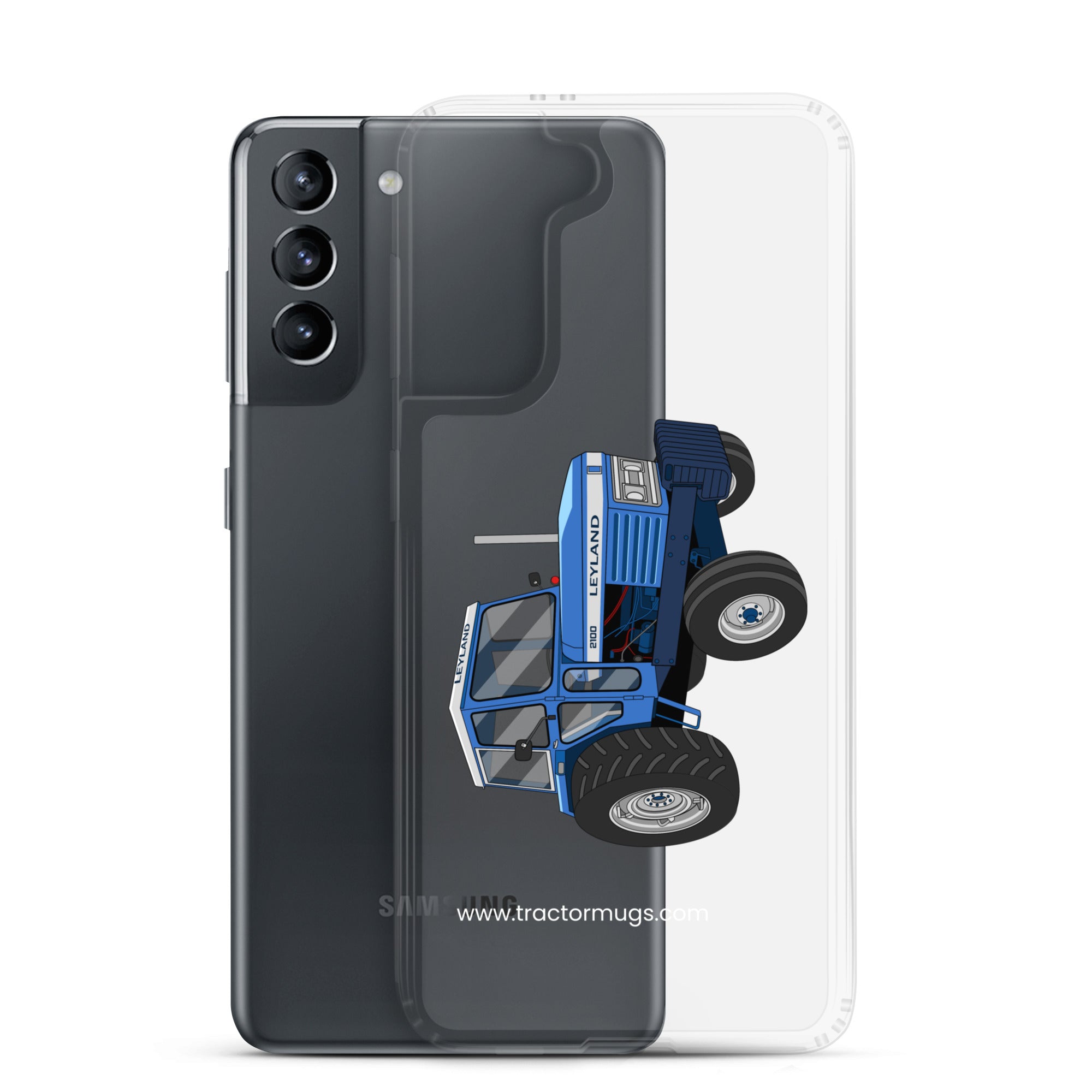 The Tractor Mugs Store Leyland 2100 | Clear Case for Samsung® Quality Farmers Merch