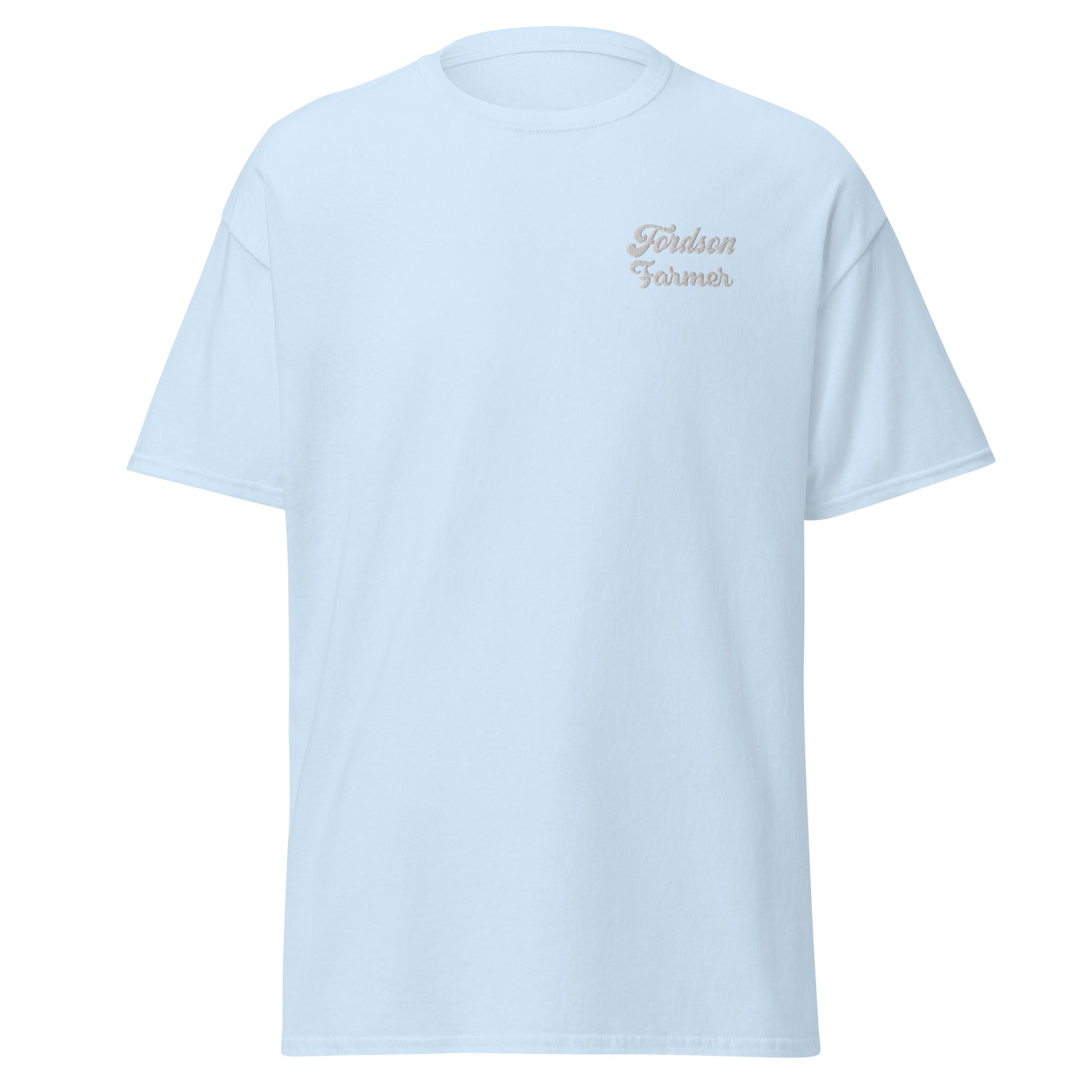 The Tractor Mugs Store Light Blue / S Fordson Farmer | Unisex classic tee Quality Farmers Merch