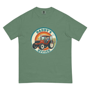 The Tractor Mugs Store Light Green FIATAGRI F130 DADDY'S OFFICE Retro | Unisex Premium T-shirt Quality Farmers Merch