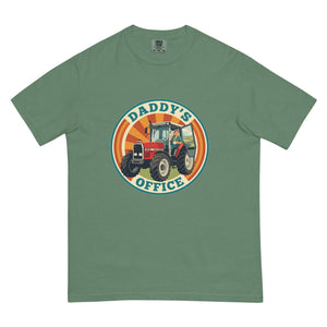 The Tractor Mugs Store Light Green Massey Ferguson 3075 DADDY'S OFFICE Retro | Unisex Premium T-shirt Quality Farmers Merch