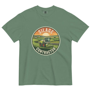 The Tractor Mugs Store Light Green / S Claas Silage Contractor | Unisex Premium  T-Shirt Quality Farmers Merch