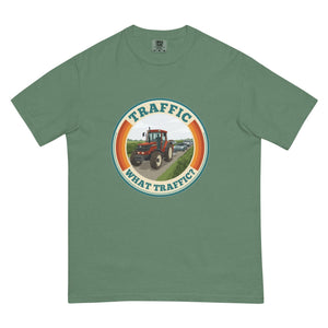 The Tractor Mugs Store Light Green / S FIATAGRI F140 TRAFFIC WHAT TRAFFIC? Retro | Unisex Premium T-shirt Quality Farmers Merch