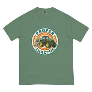 The Tractor Mugs Store Light Green / S John Deere 7710 PROPER TRACTOR | Unisex Premium T-shirt Quality Farmers Merch