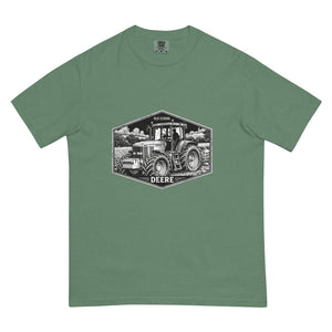 The Tractor Mugs Store Light Green / S John Deere 7810 OLD SCHOOL DEERE Moose | Unisex Premium T-shirt Quality Farmers Merch