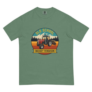 The Tractor Mugs Store Light Green / S Massey Ferguson 390T OLD SCHOOL MASSEY FERGUSON Outdoor | Unisex Premium T-shirt Quality Farmers Merch