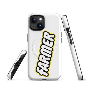 The Tractor Mugs Store MagSafe® Tough Case for iPhone® iPhone 15 LEGO FARMER | MagSafe® tough case for iPhone® Quality Farmers Merch