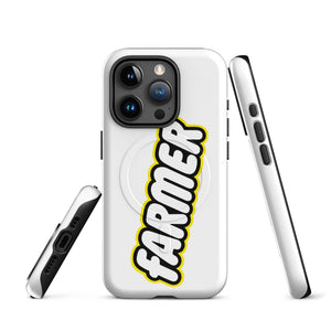 The Tractor Mugs Store MagSafe® Tough Case for iPhone® iPhone 15 Pro LEGO FARMER | MagSafe® tough case for iPhone® Quality Farmers Merch