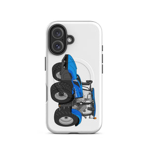 The Tractor Mugs Store MagSafe® Tough Case for iPhone® iPhone 16 New Holland T6 180 Methane | MagSafe® tough case for iPhone® Quality Farmers Merch