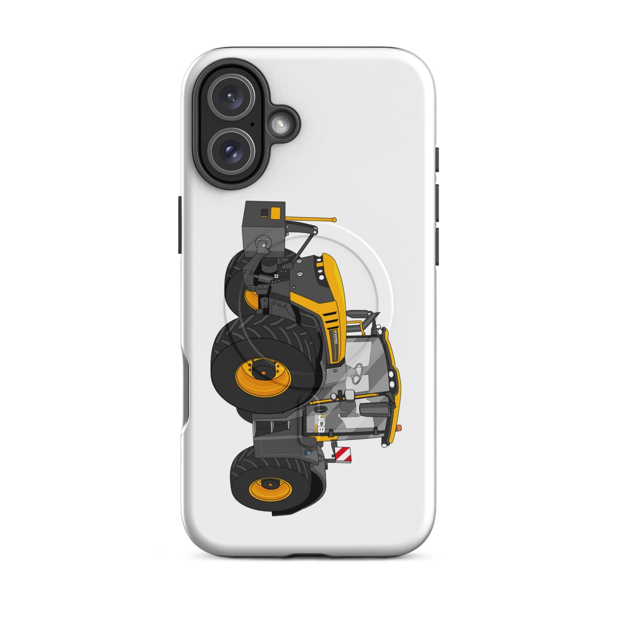 The Tractor Mugs Store MagSafe® Tough Case for iPhone® iPhone 16 Plus JCB Fastrac 4220 Icon | MagSafe® tough case for iPhone® Quality Farmers Merch