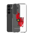 The Tractor Mugs Store Massey 760 Combine Harvester | Clear Case for Samsung® Quality Farmers Merch