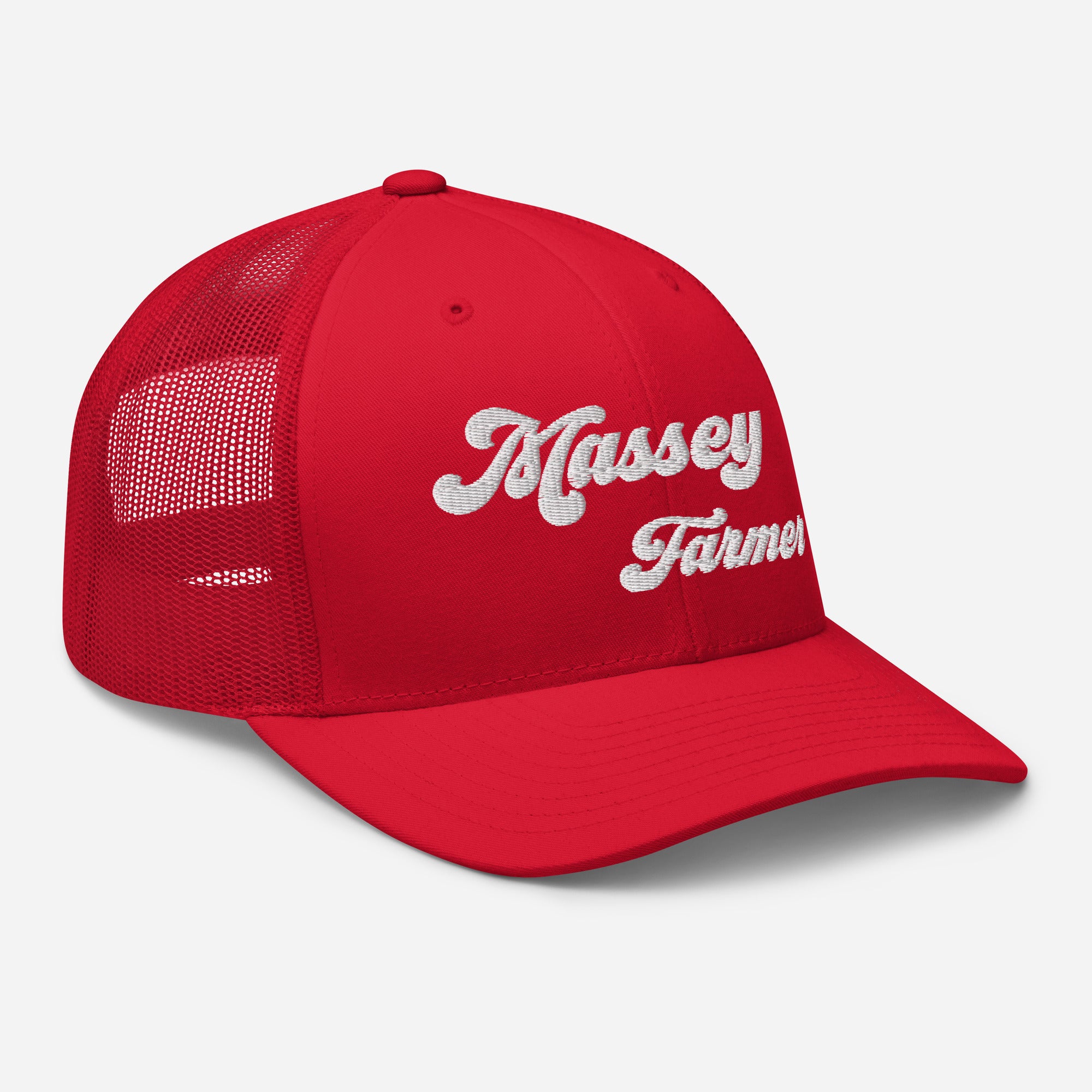 The Tractor Mugs Store Massey Farmer | Retro 70's Trucker Cap Quality Farmers Merch