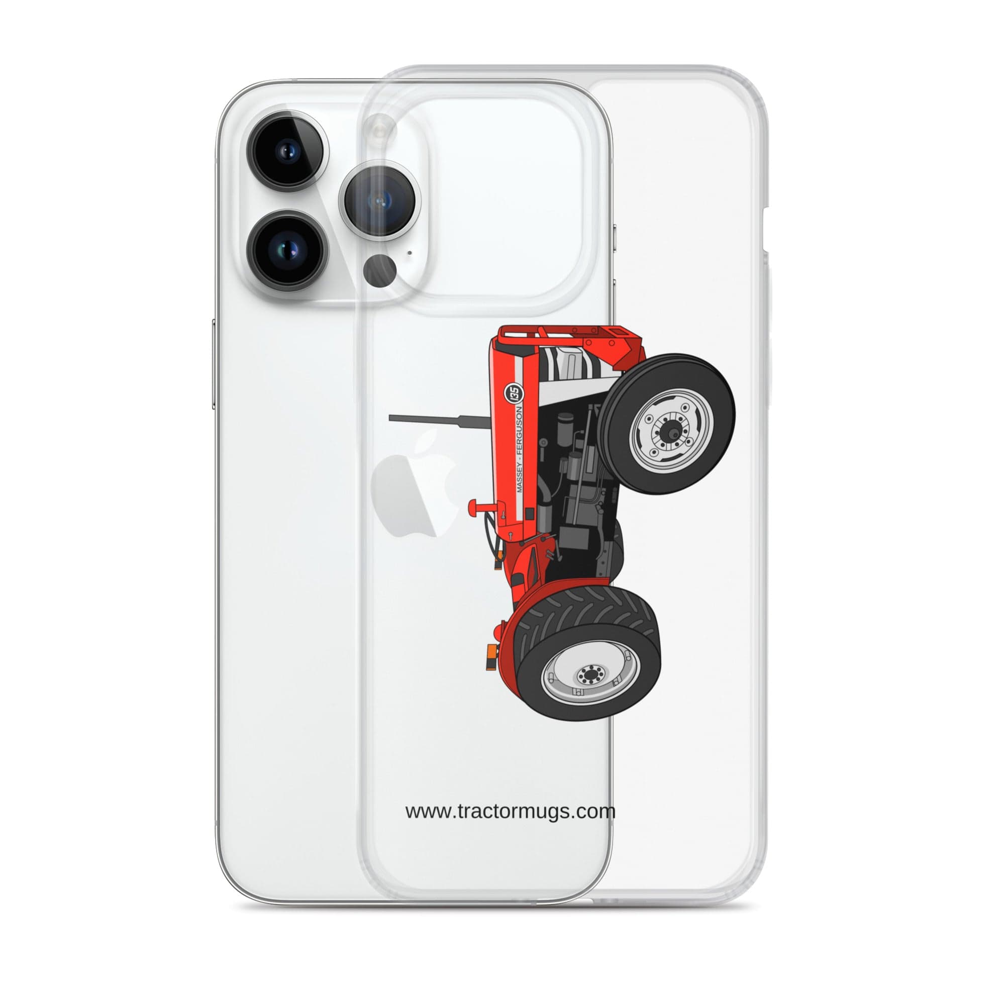 The Tractor Mugs Store Massey Ferguson 135  |  Clear Case for iPhone® Quality Farmers Merch