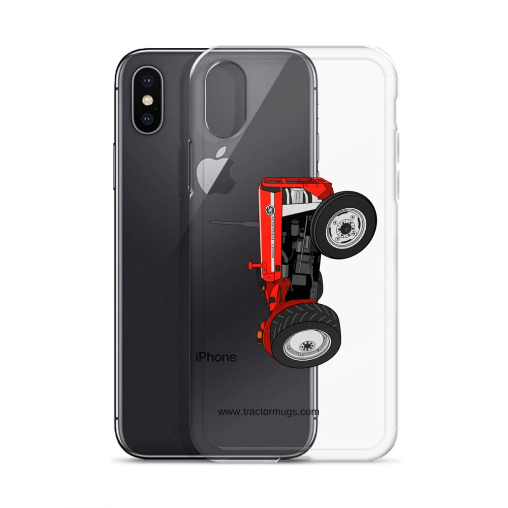 The Tractor Mugs Store Massey Ferguson 135  |  Clear Case for iPhone® Quality Farmers Merch