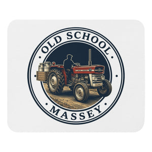 The Tractor Mugs Store Massey Ferguson 135 OLD SCHOOL MASSEY Engraving | Mouse Mat Quality Farmers Merch