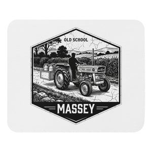 The Tractor Mugs Store Massey Ferguson 135 OLD SCHOOL MASSEY Moose | Mouse Mat Quality Farmers Merch