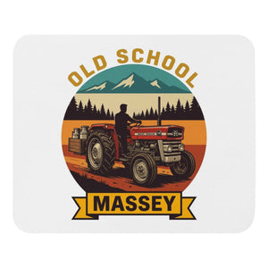 The Tractor Mugs Store Massey Ferguson 135 OLD SCHOOL MASSEY Outdoor | Mouse Mat Quality Farmers Merch