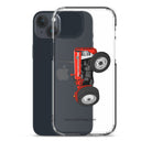 The Tractor Mugs Store Massey Ferguson 135 with cab  |  Clear Case for iPhone® Quality Farmers Merch
