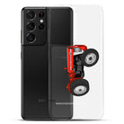 The Tractor Mugs Store Massey Ferguson 135 with cab  | Clear Case for Samsung® Quality Farmers Merch