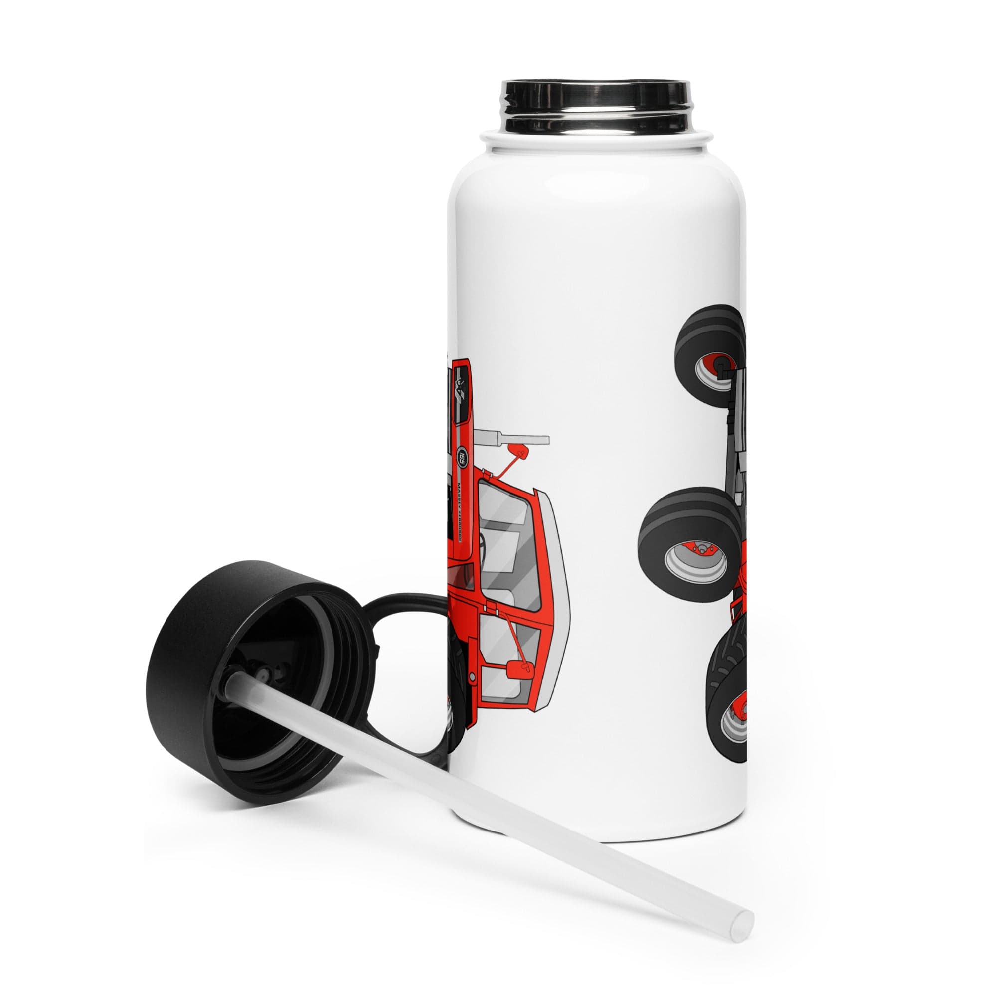 The Tractor Mugs Store Massey Ferguson 165  | Stainless Steel Water Bottle Quality Farmers Merch