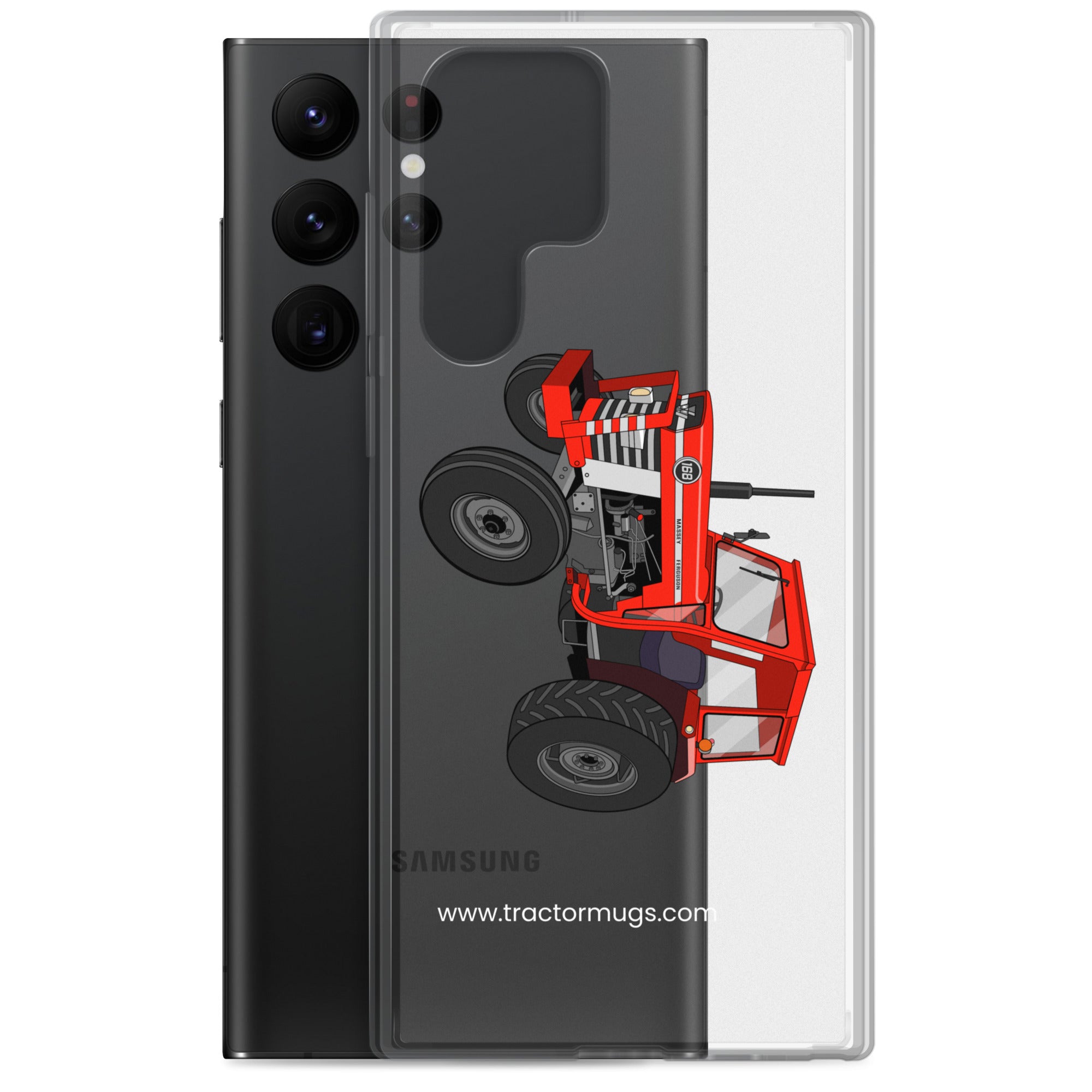 The Tractor Mugs Store Massey Ferguson 168   |  Clear Case for Samsung® Quality Farmers Merch