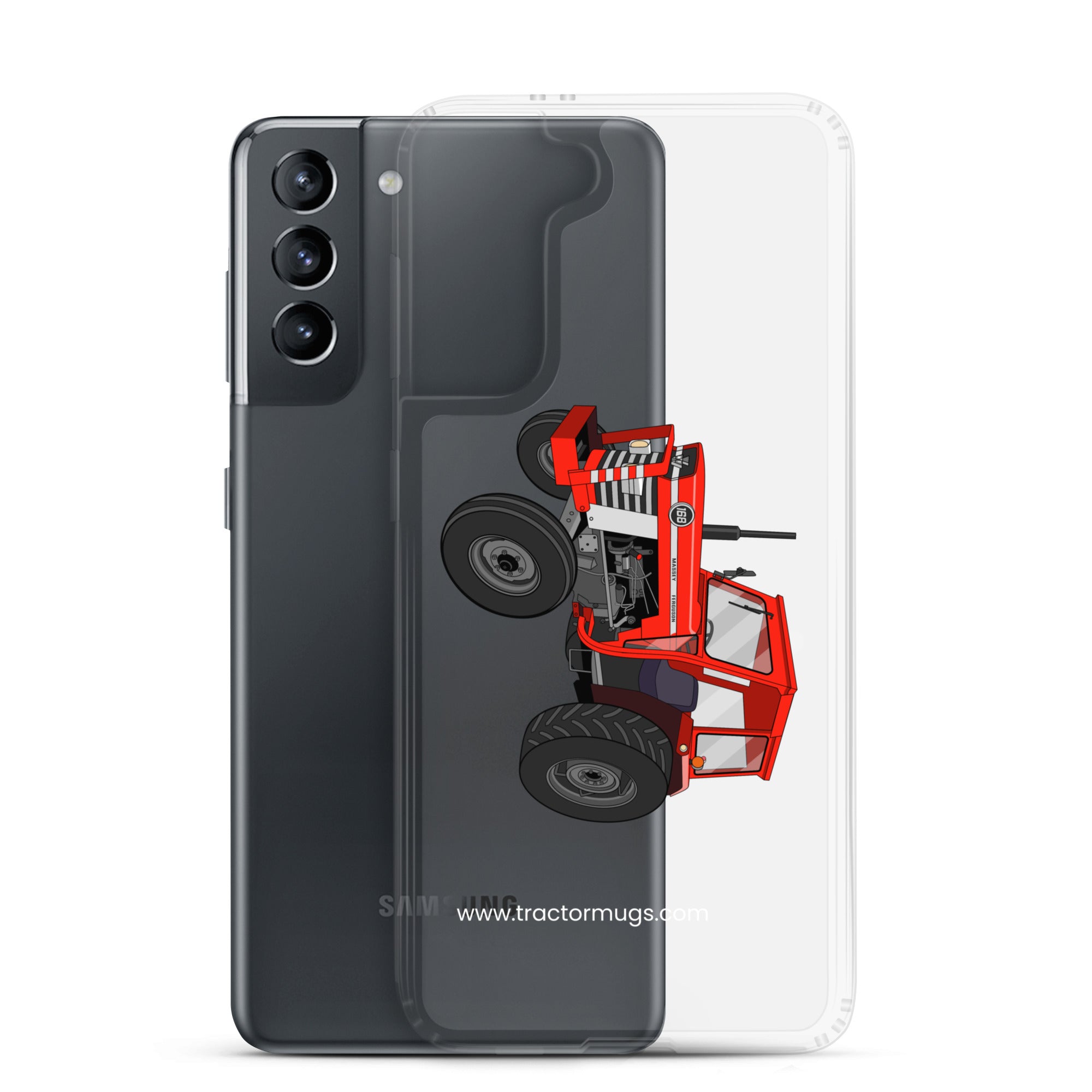 The Tractor Mugs Store Massey Ferguson 168   |  Clear Case for Samsung® Quality Farmers Merch