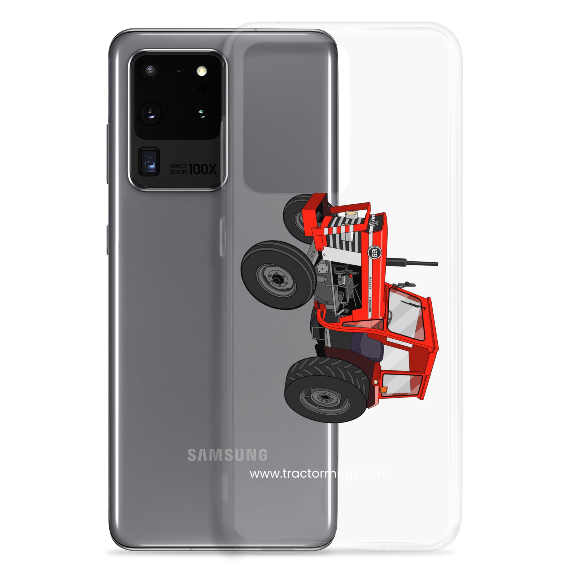 The Tractor Mugs Store Massey Ferguson 168   |  Clear Case for Samsung® Quality Farmers Merch