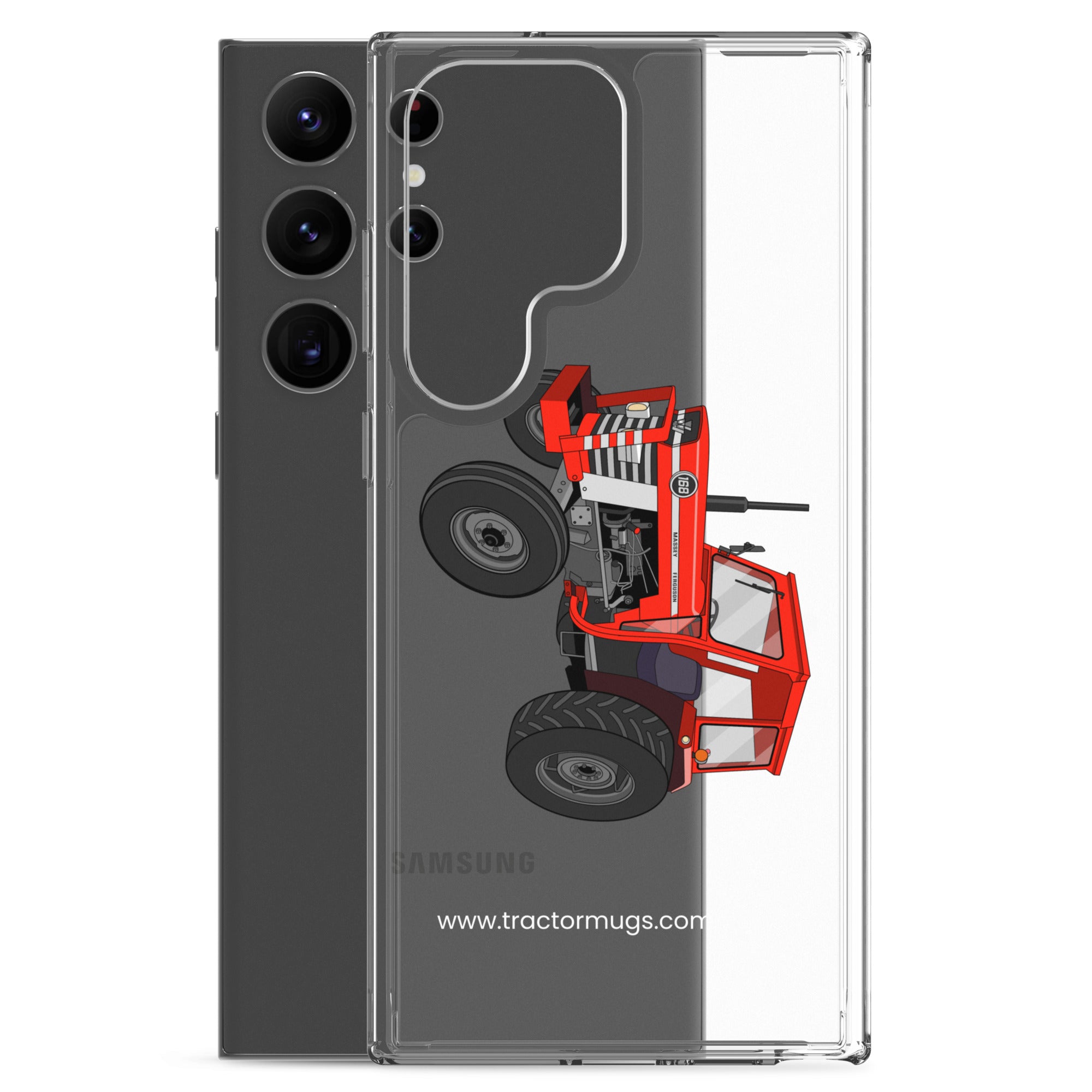 The Tractor Mugs Store Massey Ferguson 168   |  Clear Case for Samsung® Quality Farmers Merch