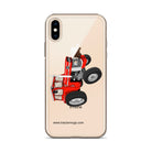 The Tractor Mugs Store Massey Ferguson 185  |  Clear Case for iPhone® Quality Farmers Merch