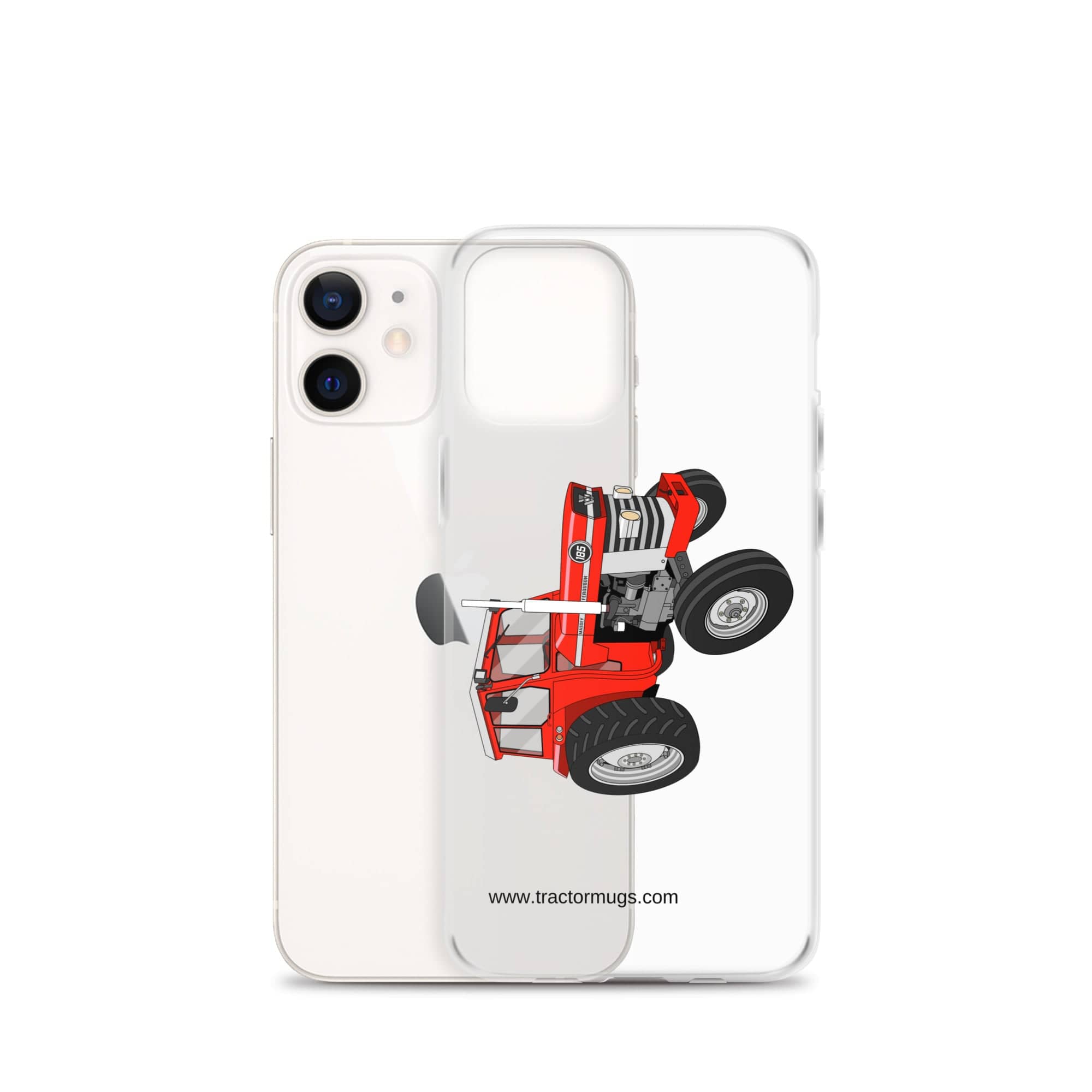 The Tractor Mugs Store Massey Ferguson 185  |  Clear Case for iPhone® Quality Farmers Merch