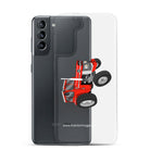 The Tractor Mugs Store Massey Ferguson 185  |  Clear Case for Samsung® Quality Farmers Merch