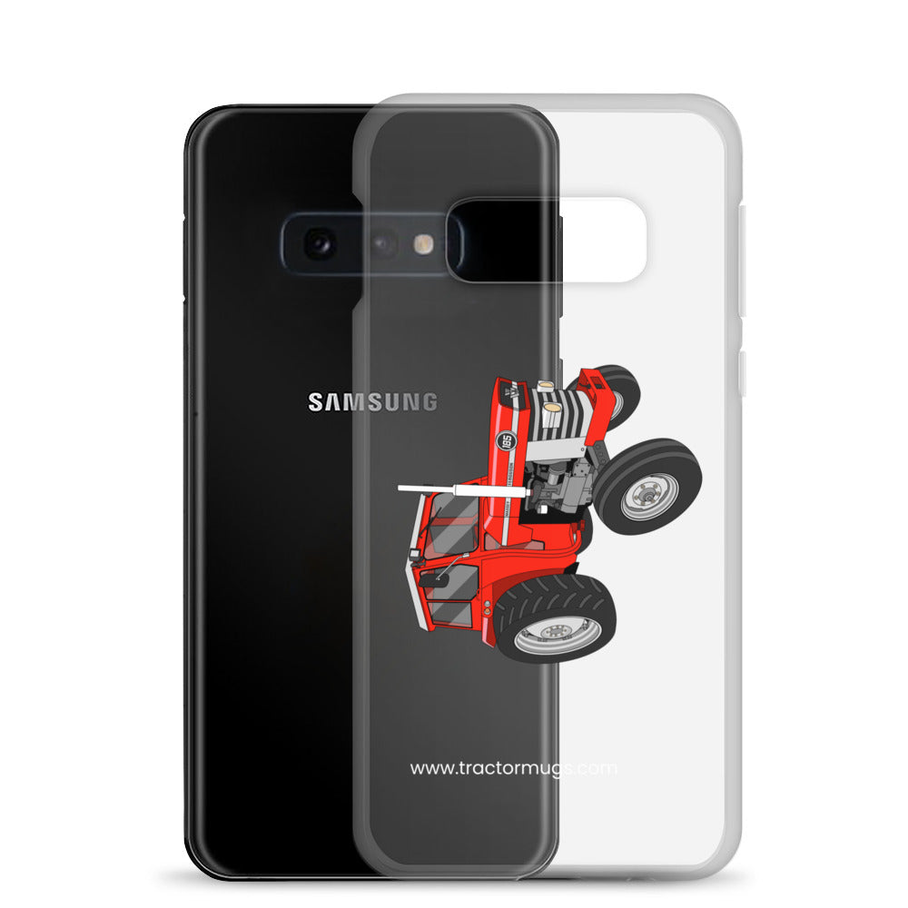 The Tractor Mugs Store Massey Ferguson 185  |  Clear Case for Samsung® Quality Farmers Merch