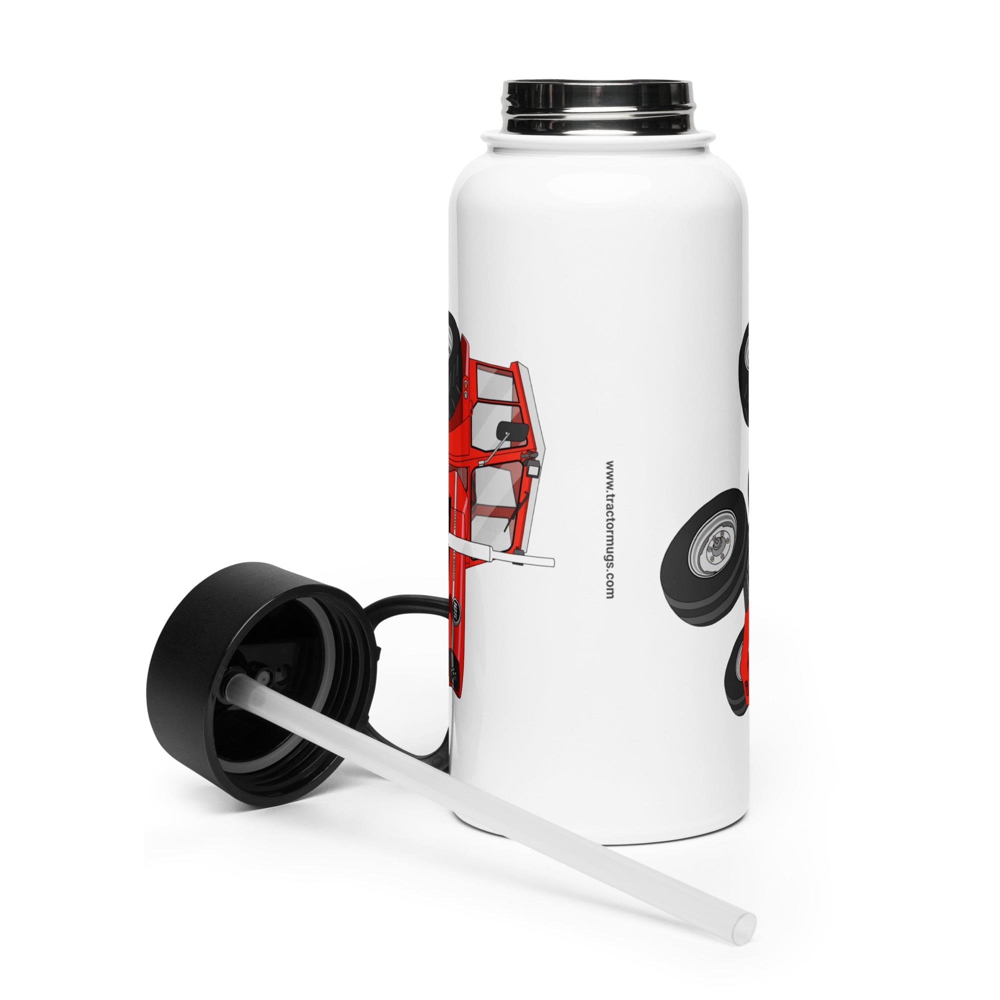 The Tractor Mugs Store Massey Ferguson 185  | Stainless Steel Water Bottle Quality Farmers Merch