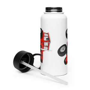 The Tractor Mugs Store Massey Ferguson 185  | Stainless Steel Water Bottle Quality Farmers Merch