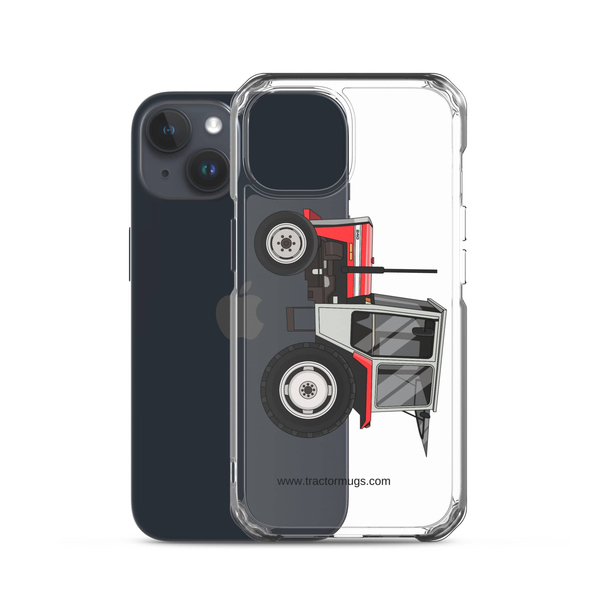 The Tractor Mugs Store Massey Ferguson 240 | Clear Case for iPhone® Quality Farmers Merch
