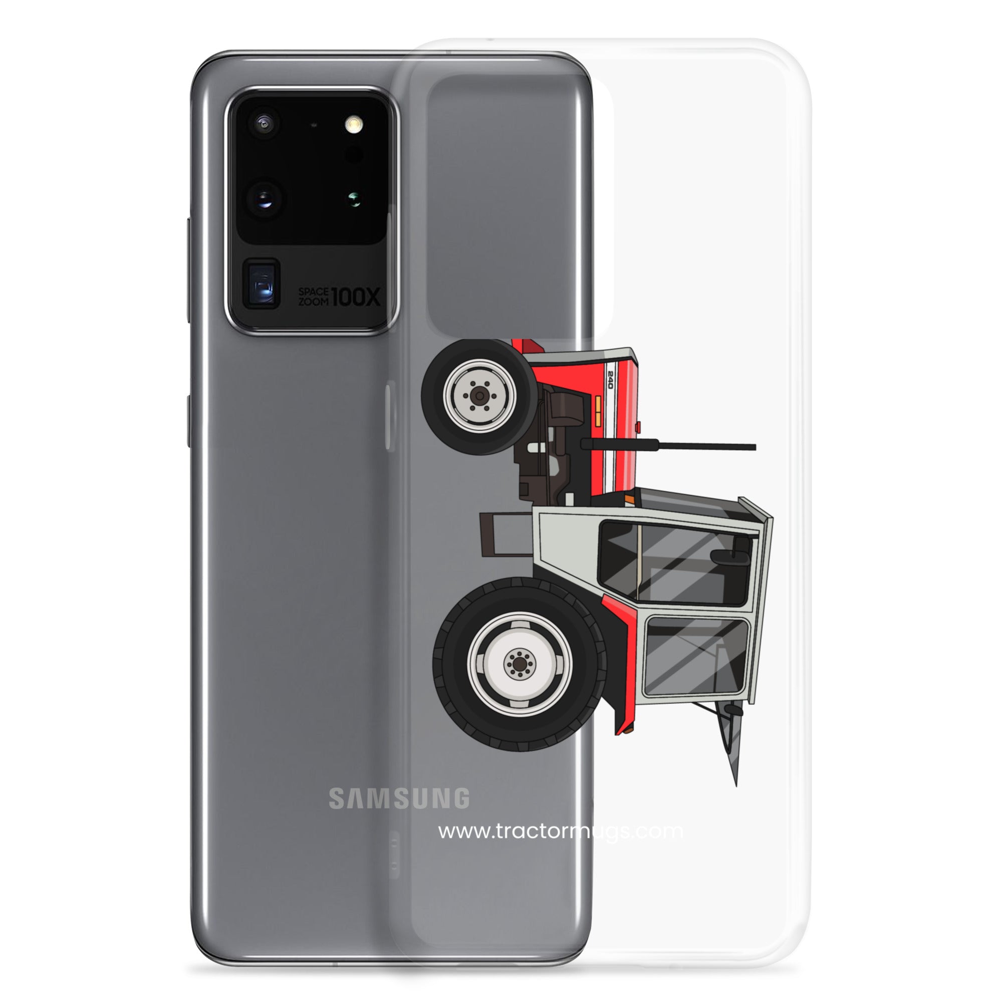 The Tractor Mugs Store Massey Ferguson 240 | Clear Case for Samsung® Quality Farmers Merch