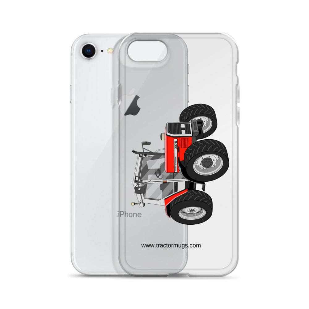 The Tractor Mugs Store Massey Ferguson 3075 |  Clear Case for iPhone® Quality Farmers Merch