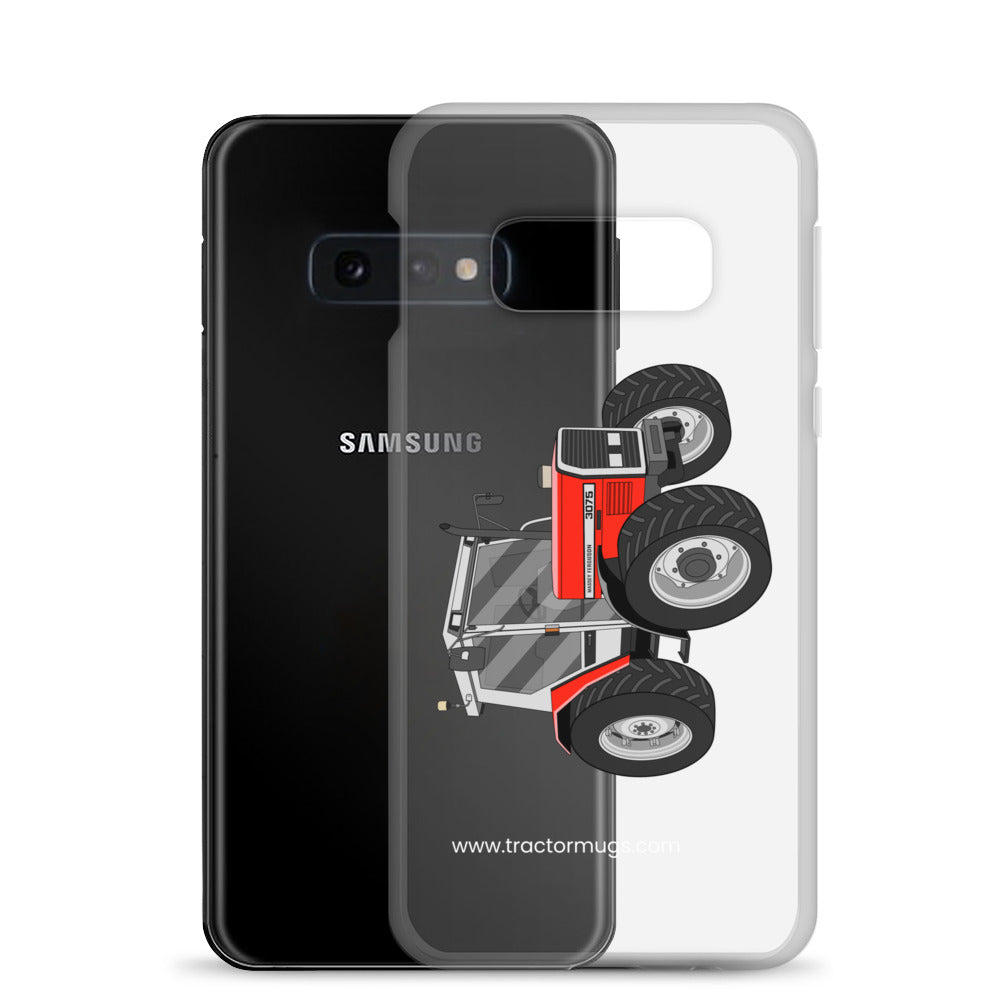 The Tractor Mugs Store Massey Ferguson 3075  |  Clear Case for Samsung® Quality Farmers Merch