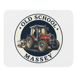 The Tractor Mugs Store Massey Ferguson 3075 OLD SCHOOL MASSEY Engraving | Mouse Mat Quality Farmers Merch