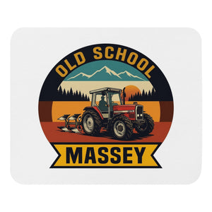The Tractor Mugs Store Massey Ferguson 3075 OLD SCHOOL MASSEY Outdoor | Mouse Mat Quality Farmers Merch