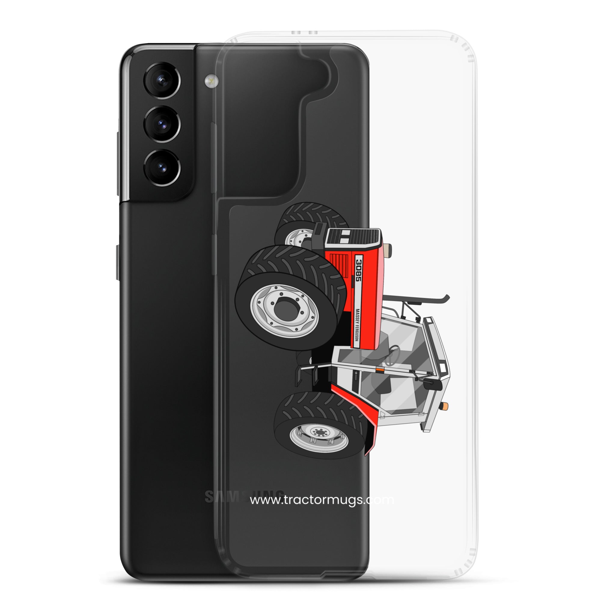 The Tractor Mugs Store Massey Ferguson 3085 | Clear Case for Samsung® Quality Farmers Merch