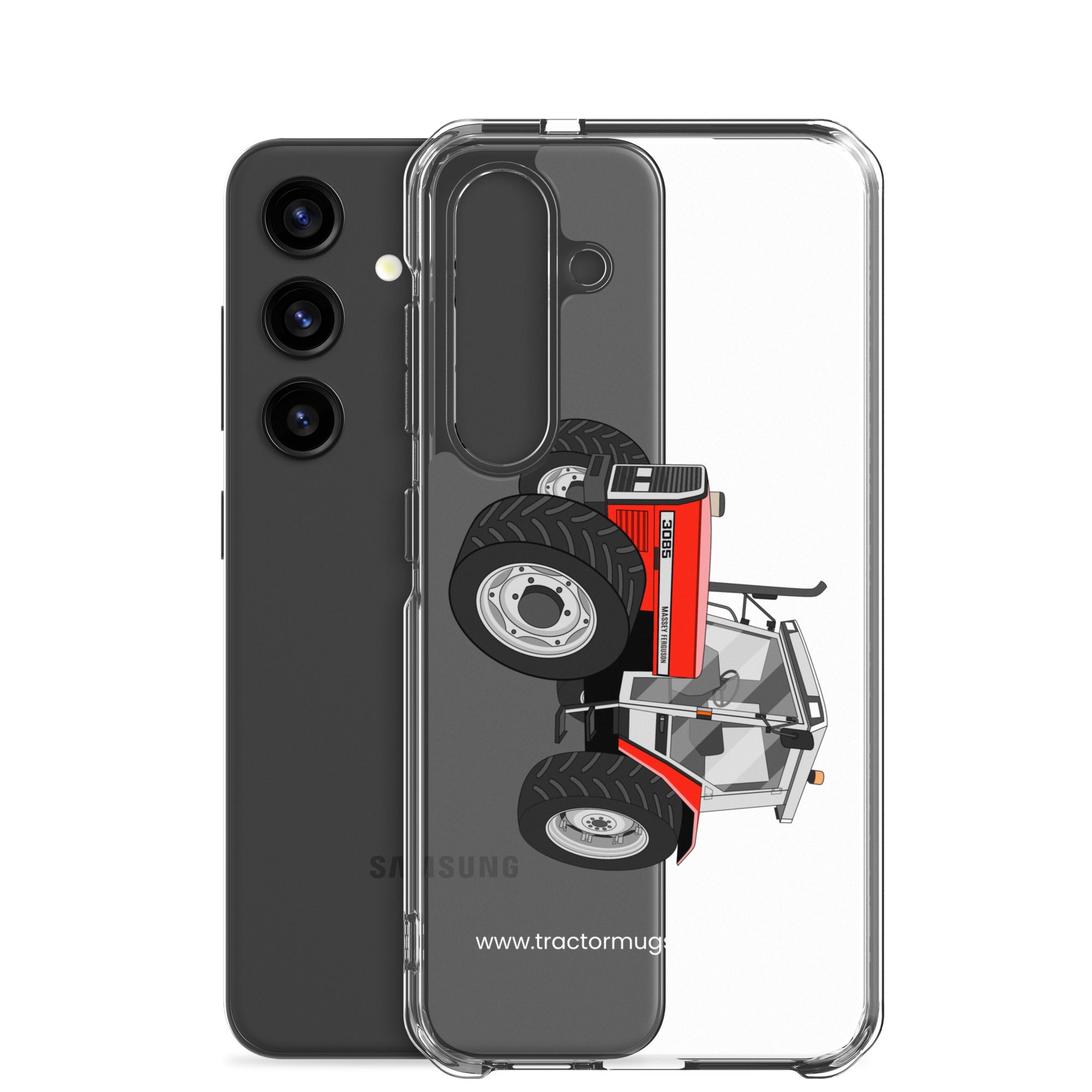 The Tractor Mugs Store Massey Ferguson 3085 | Clear Case for Samsung® Quality Farmers Merch