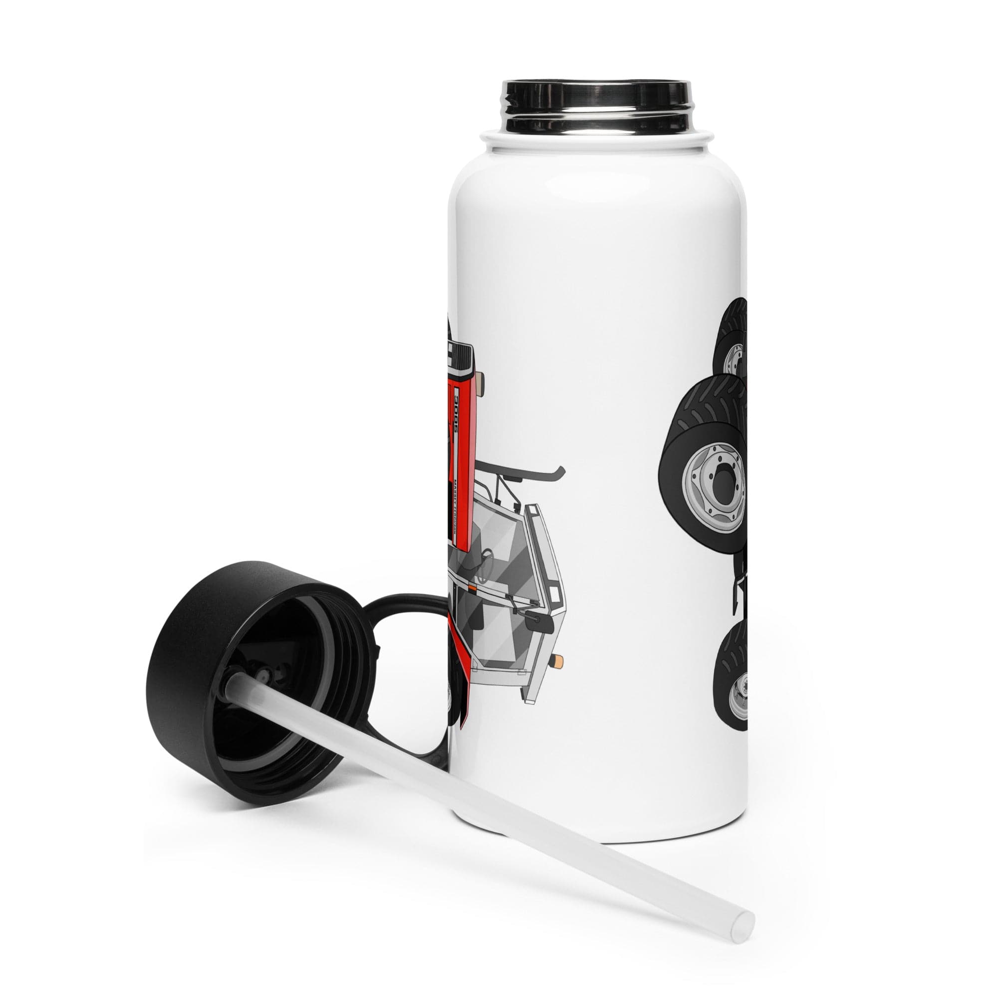 The Tractor Mugs Store Massey Ferguson 3085   | Stainless Steel Water Bottle Quality Farmers Merch