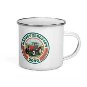 The Tractor Mugs Store Massey Ferguson 3090 | Enamel Mug Quality Farmers Merch