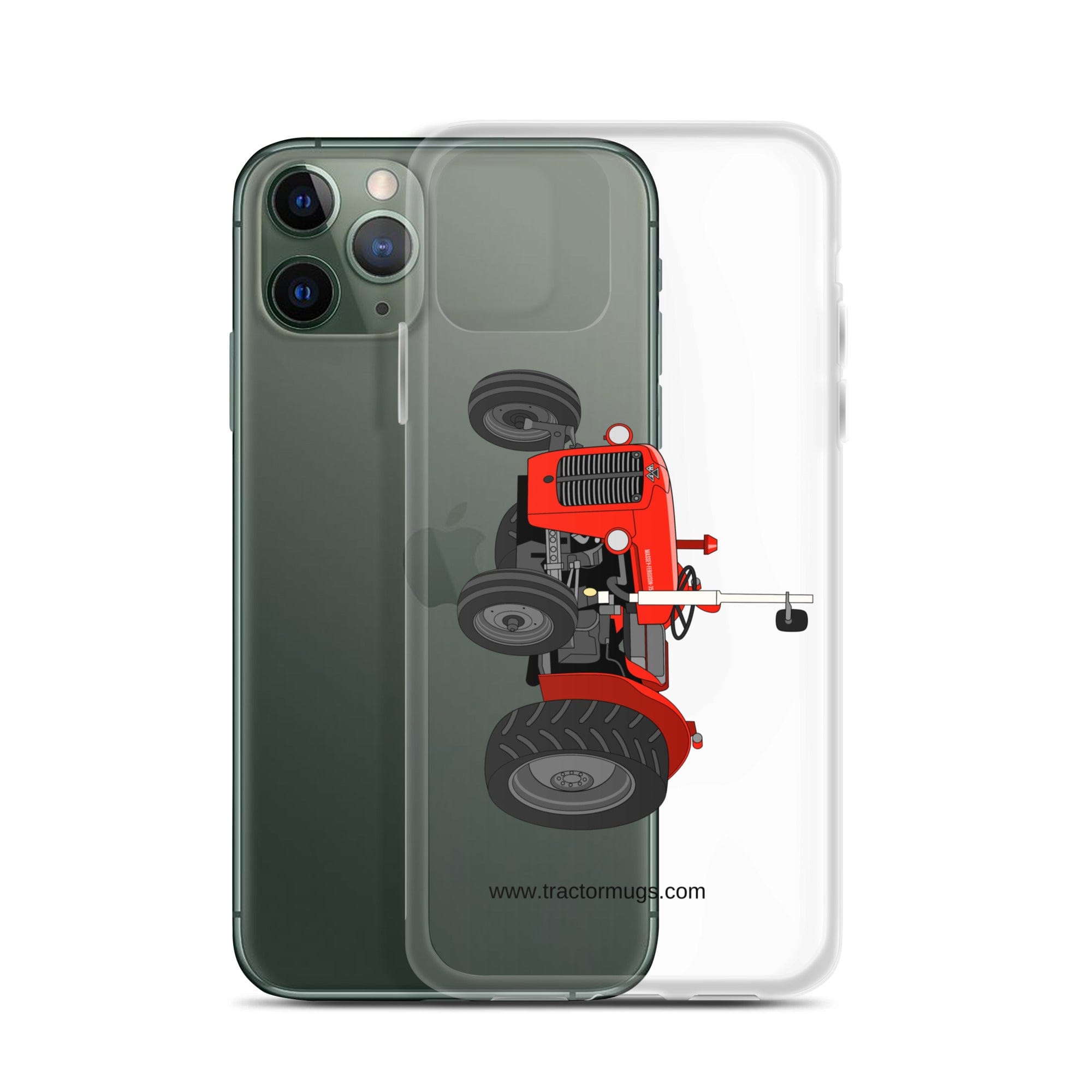 The Tractor Mugs Store Massey Ferguson 35X | Clear Case for iPhone® Quality Farmers Merch