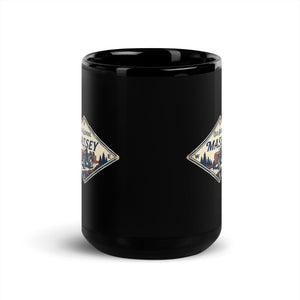 The Tractor Mugs Store Massey Ferguson 35X OLD SCHOOL MASSEY Heritage | Black Mug Quality Farmers Merch