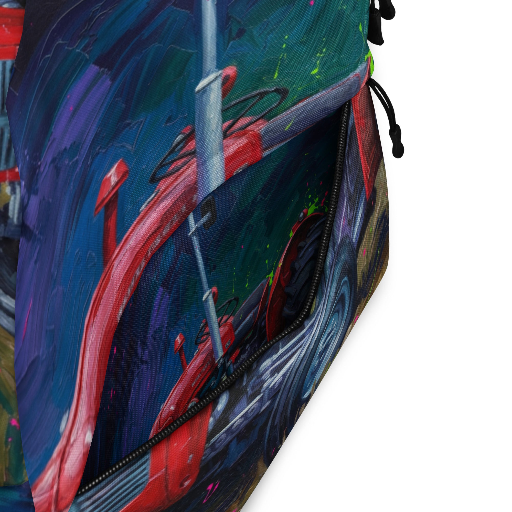 The Tractor Mugs Store Massey Ferguson 35X Splash Art | Backpack Quality Farmers Merch