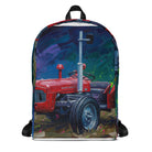 The Tractor Mugs Store Massey Ferguson 35X Splash Art | Backpack Quality Farmers Merch