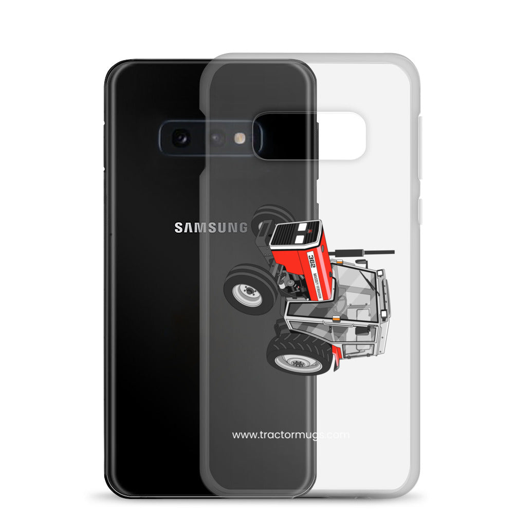 The Tractor Mugs Store Massey Ferguson 362 | Clear Case for Samsung® Quality Farmers Merch