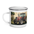 The Tractor Mugs Store Massey Ferguson 6180 | Art Deco Enamel Mug Quality Farmers Merch