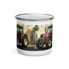 The Tractor Mugs Store Massey Ferguson 6180 | Art Deco Enamel Mug Quality Farmers Merch